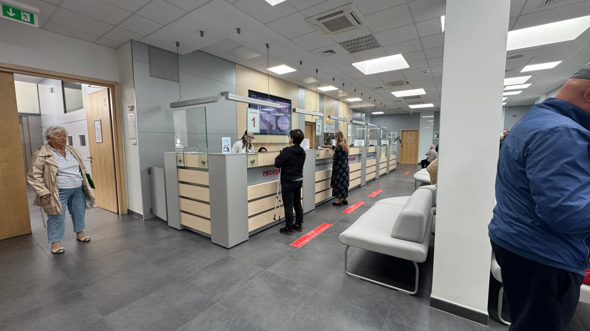 Recepcja Przychodni Centrum Medycznego PROMED