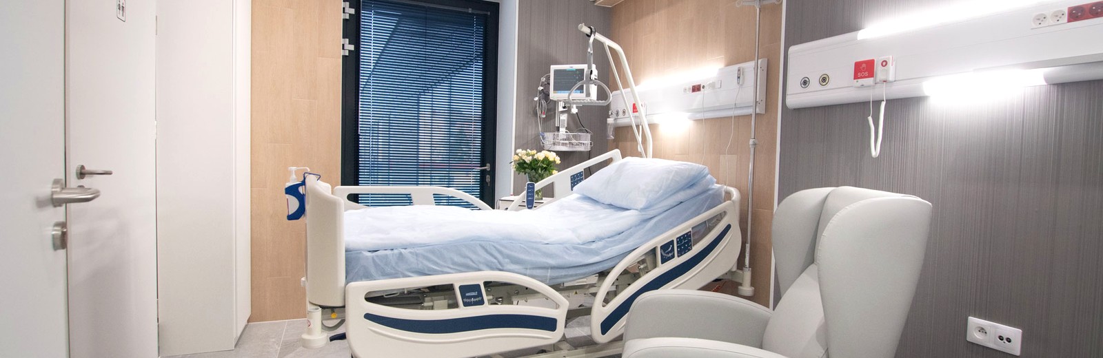 Prywatna sala chorych w Centrum Medycznym PROMED — Szpital